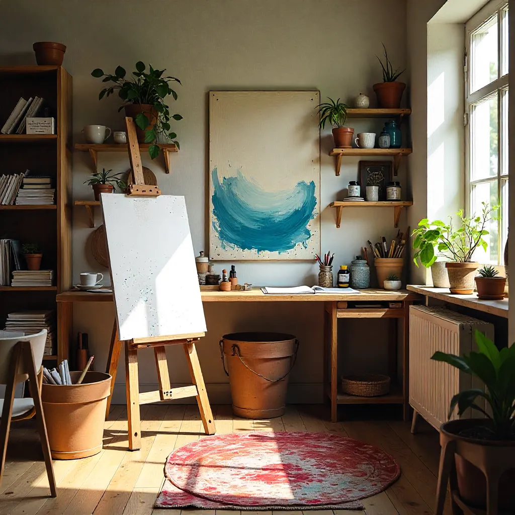 Acoustic treatment panel set